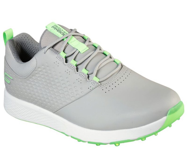 Skechers Go Elite V.4 - Mens Golf Shoes Grey/Light Green [AU-IA5523]